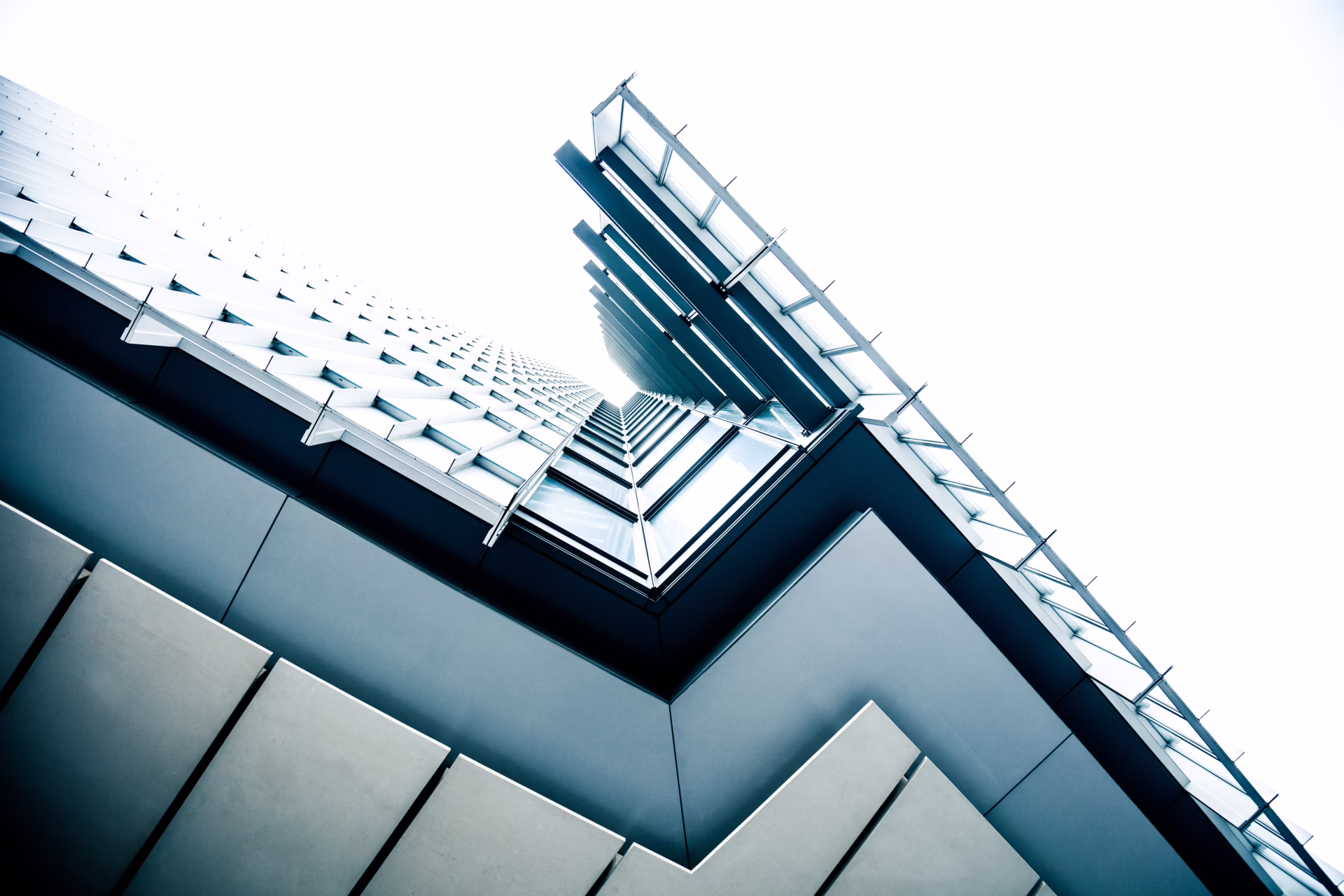 Modern pattern and textures in London financial district